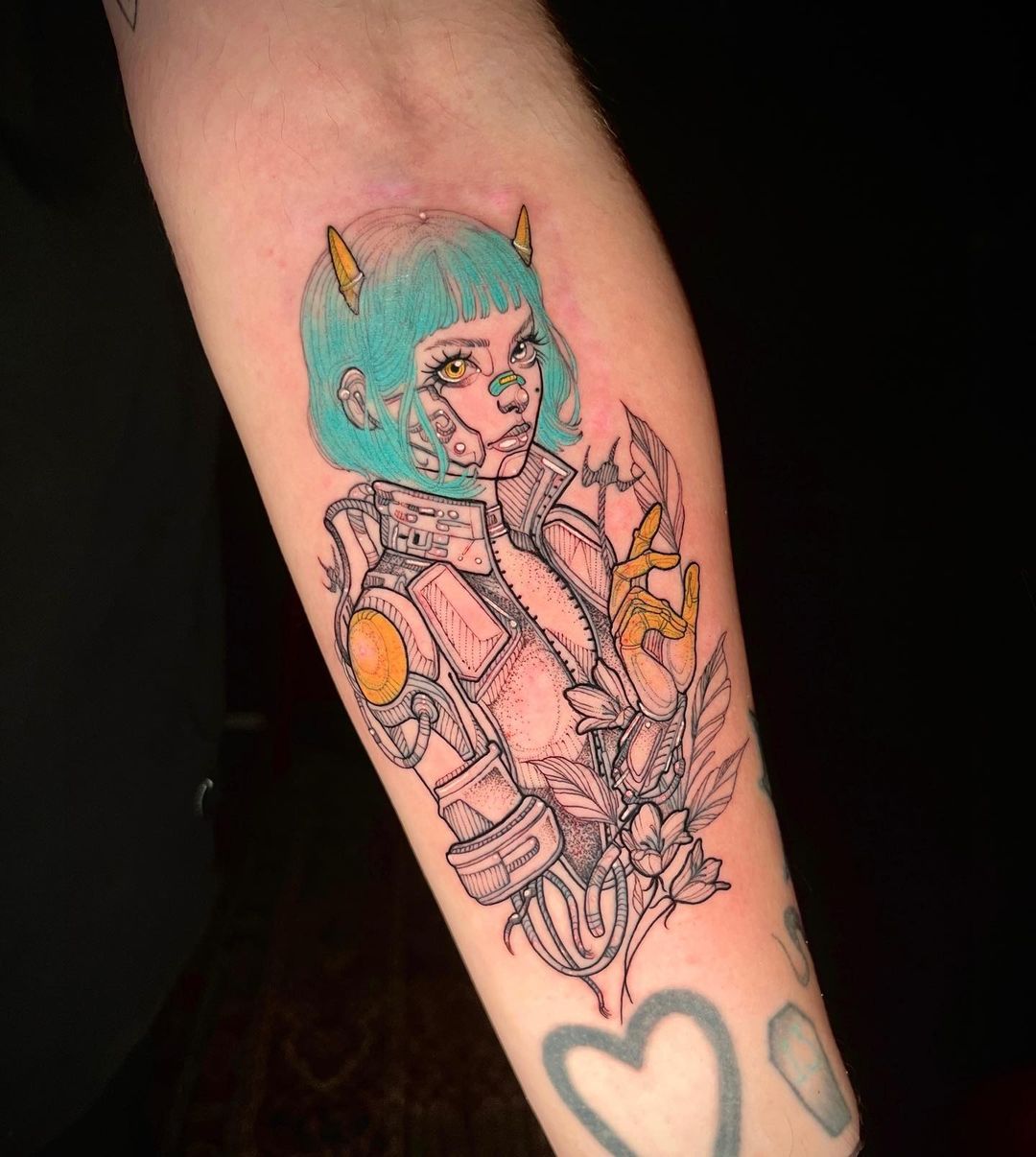 20+ Cyberpunk 2077 Tattoos You Will Love