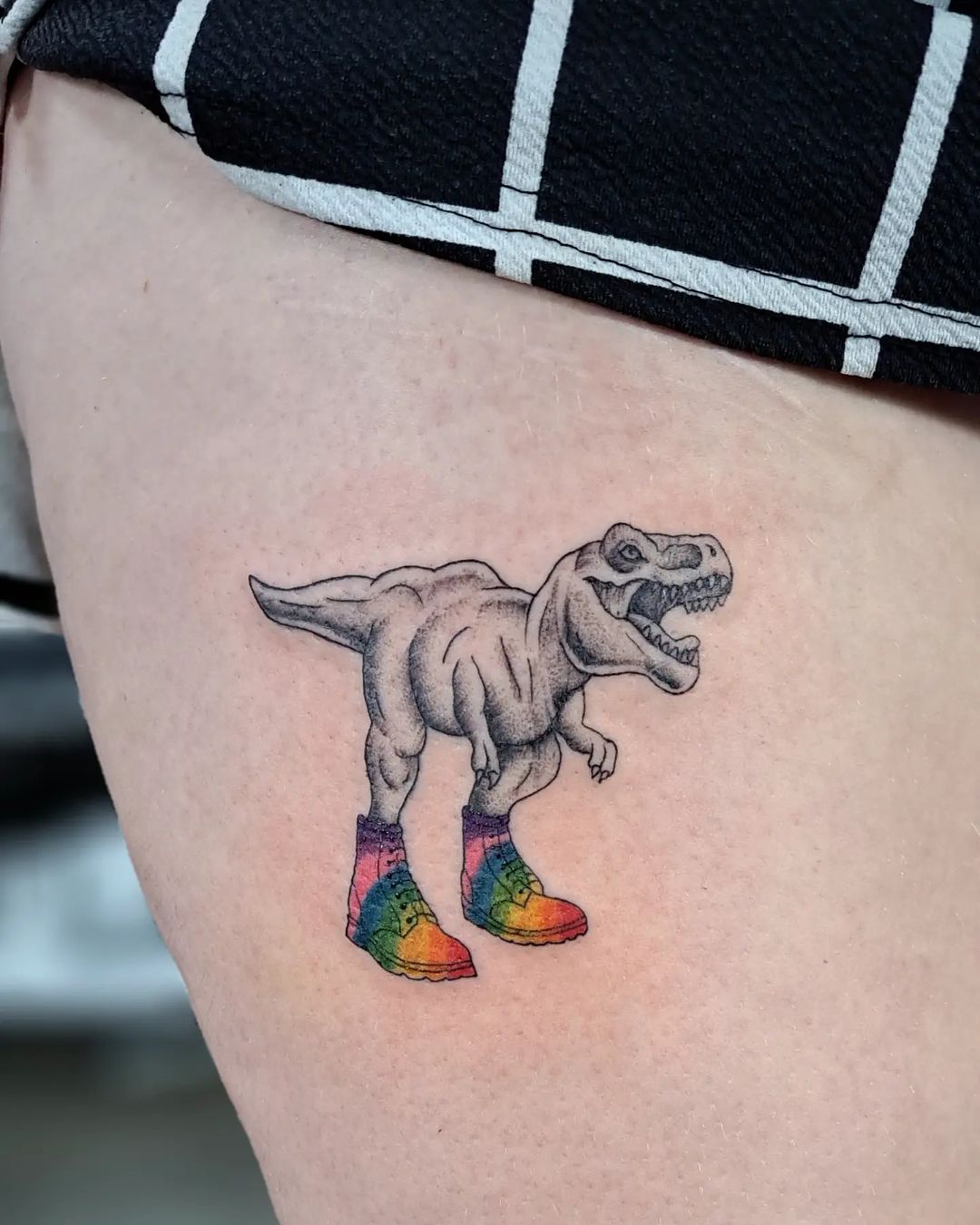 20+ Cute, Simple, and Realistic Dinosaur Tattoo Designs