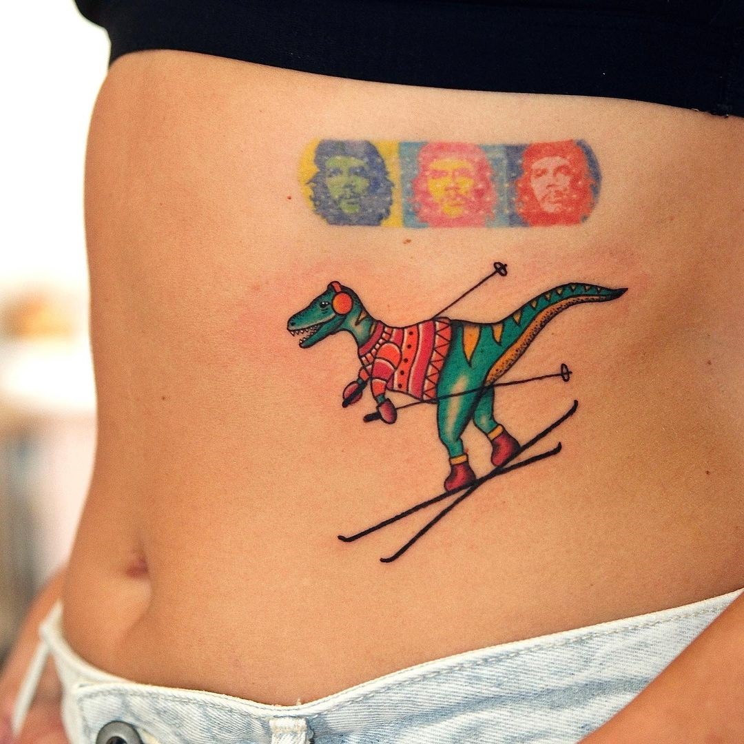 20+ Cute, Simple, and Realistic Dinosaur Tattoo Designs