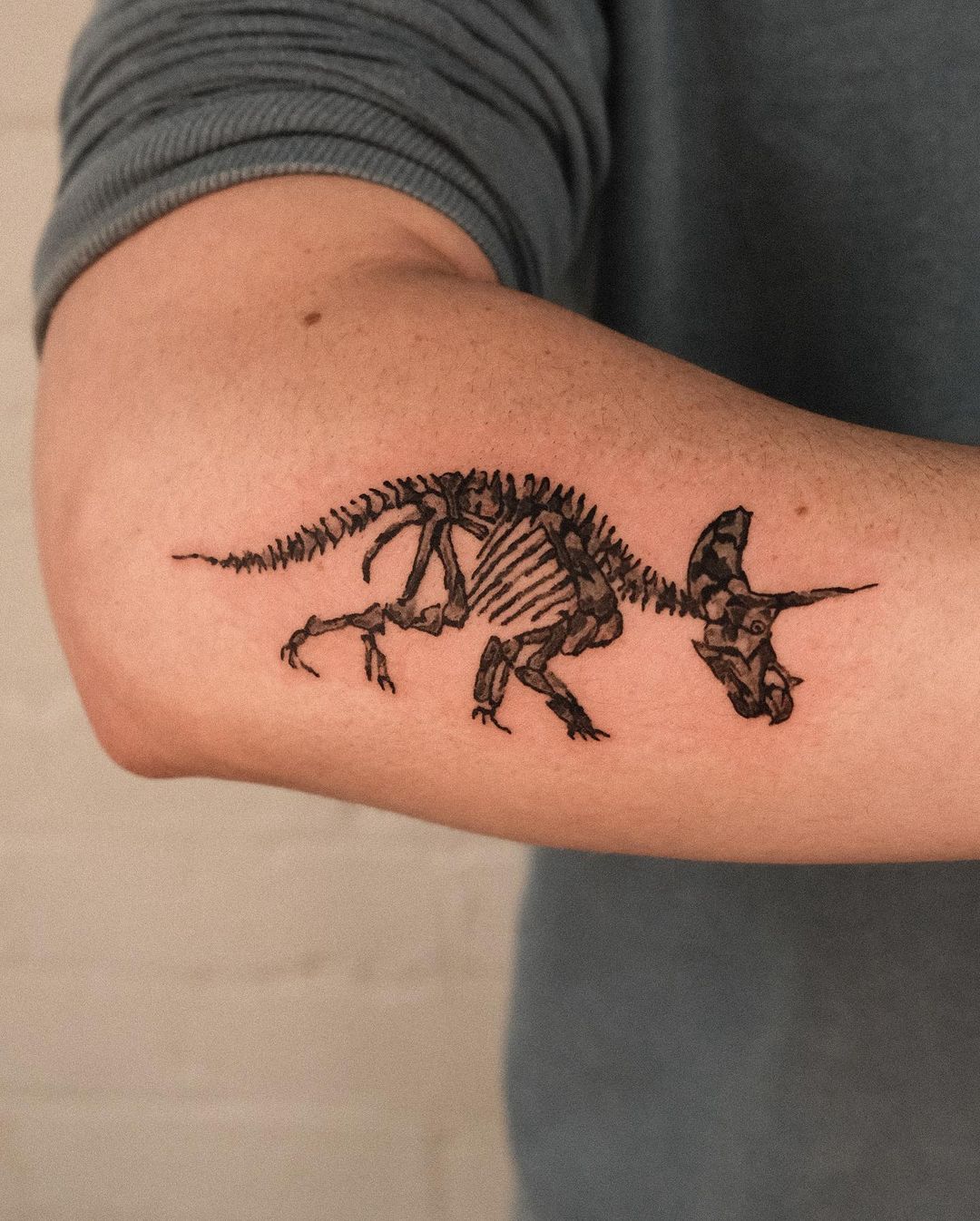 20+ Cute, Simple, and Realistic Dinosaur Tattoo Designs