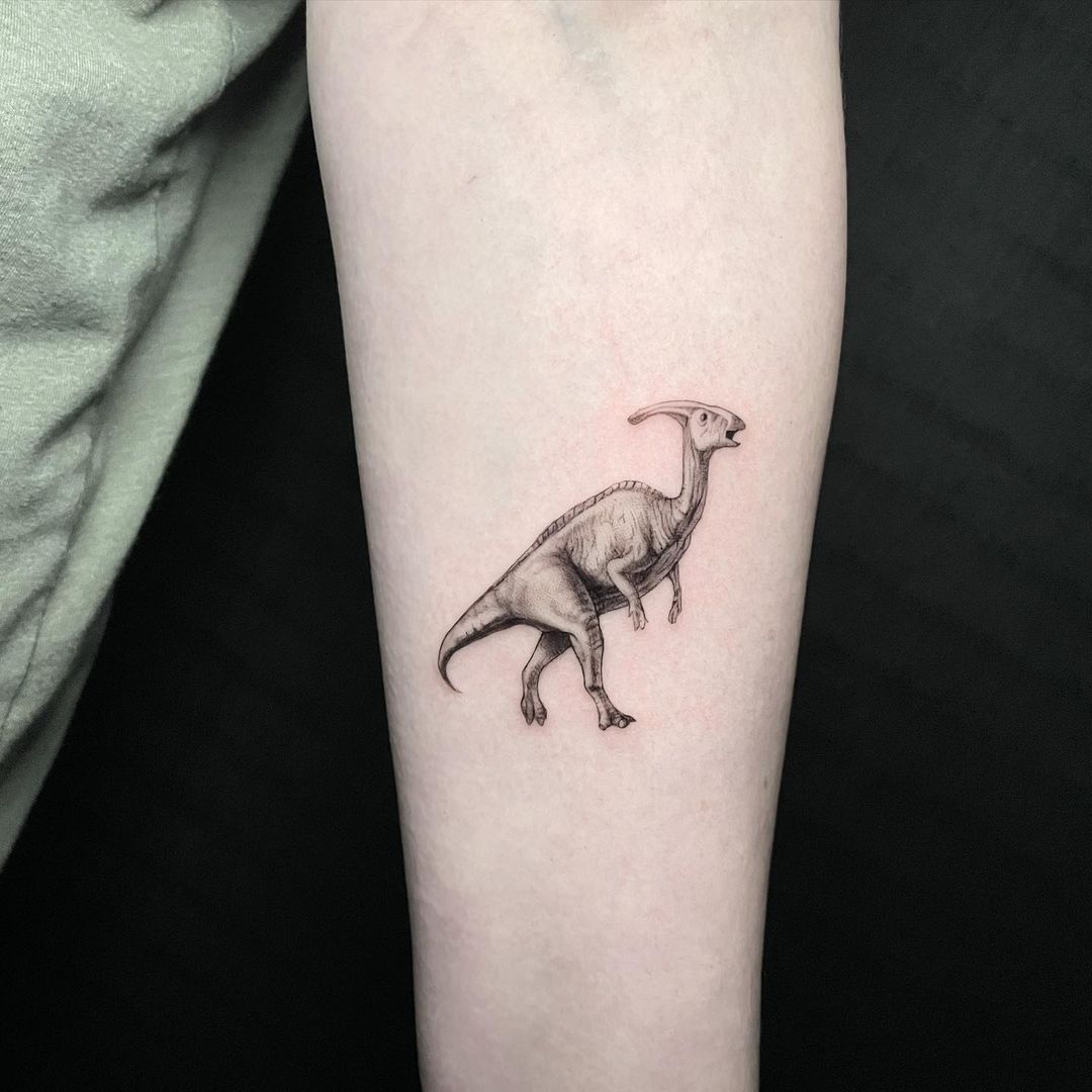 20+ Cute, Simple, and Realistic Dinosaur Tattoo Designs