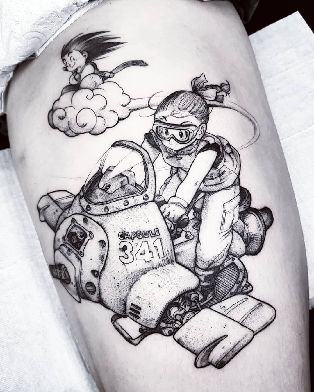 20+ Most Fascinating Dragon Ball Z Tattoo Designs