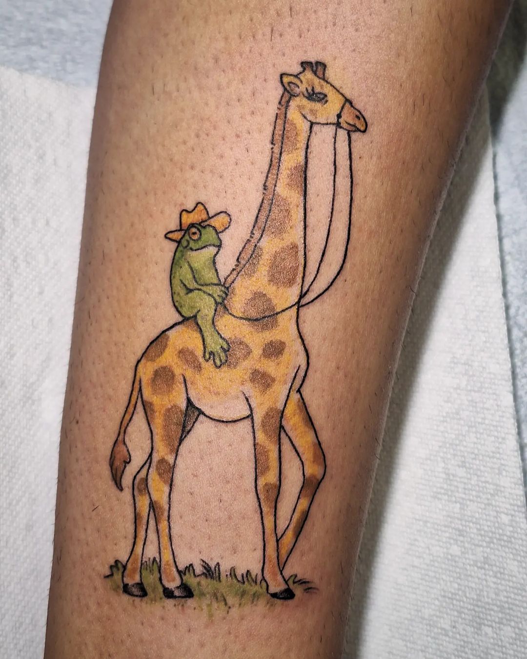 30+ Unique Giraffe Tattoo Designs with Meanings