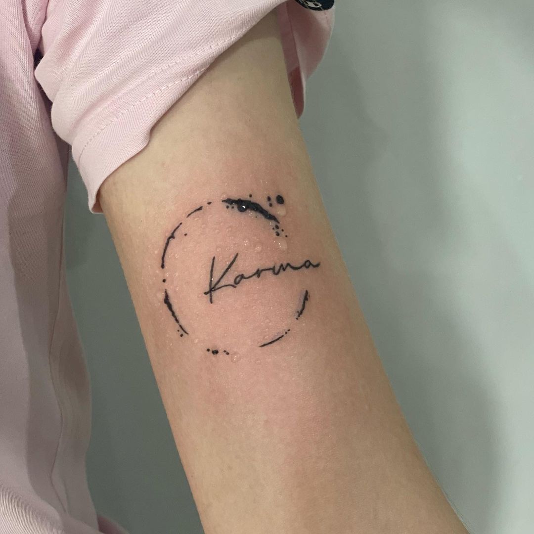 20+ Inspirational Karma Tattoo Designs and Meanings
