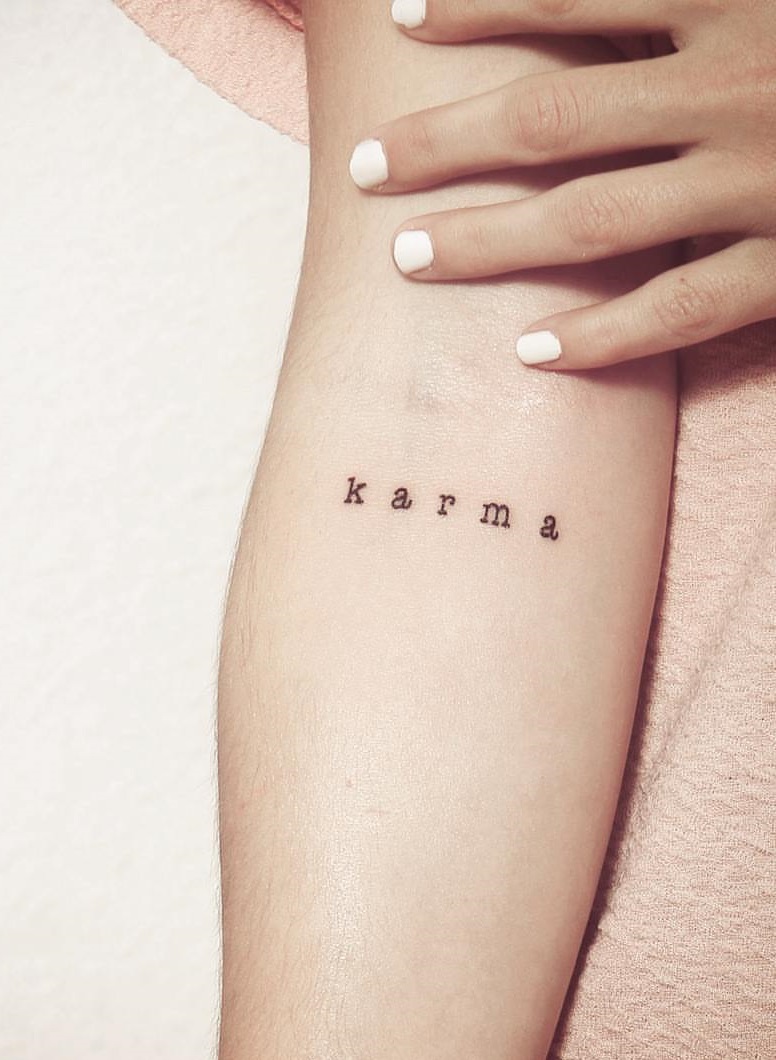 20+ Inspirational Karma Tattoo Designs and Meanings
