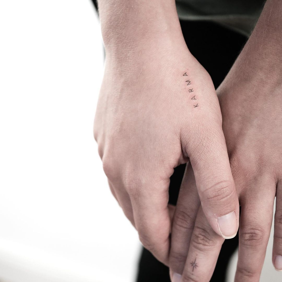 20+ Inspirational Karma Tattoo Designs and Meanings