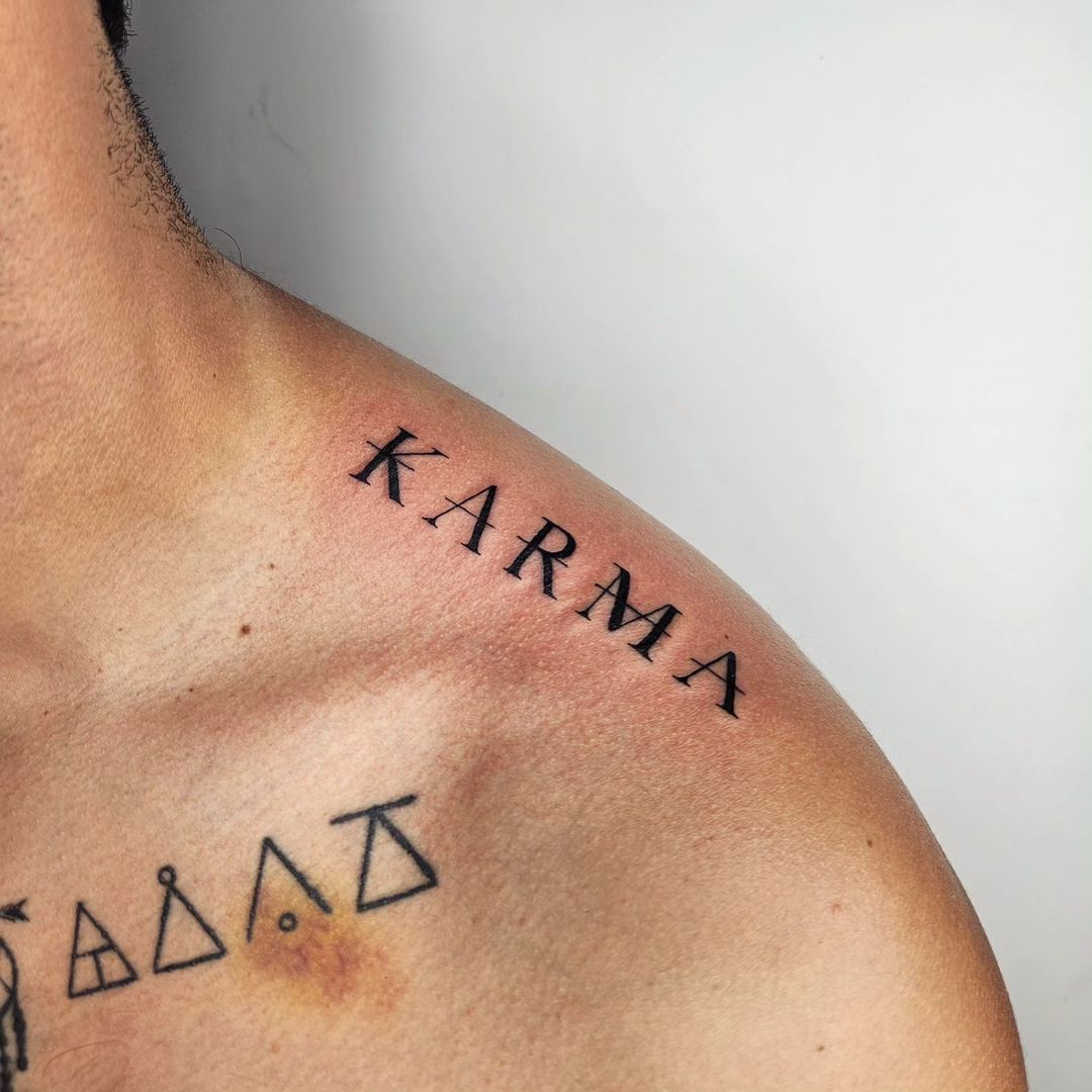 20+ Inspirational Karma Tattoo Designs and Meanings