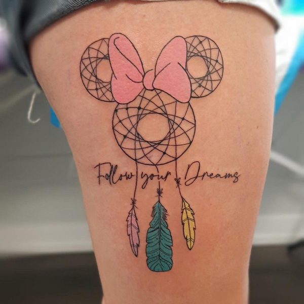 35+ Fantastic Thigh Tattoos For Women 2024