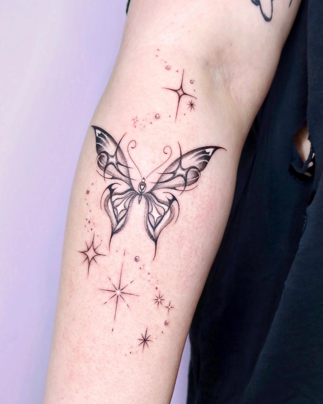 50 Pretty Butterfly Tattoo Designs for Women 2024