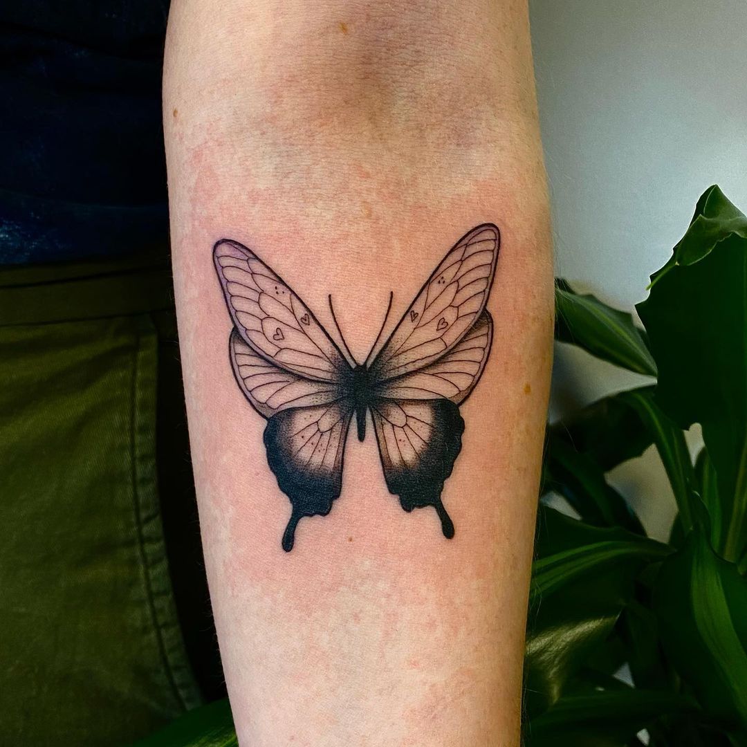 50 Pretty Butterfly Tattoo Designs for Women 2024