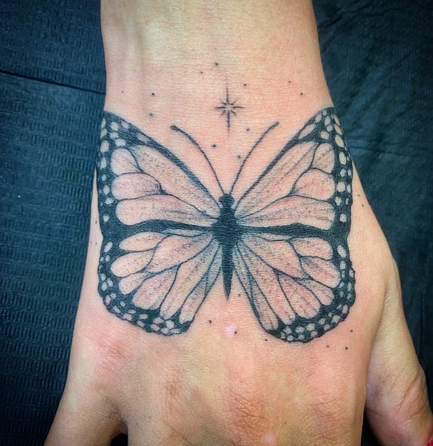 50 Pretty Butterfly Tattoo Designs for Women 2024