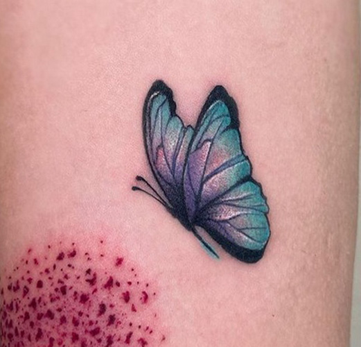 50 Pretty Butterfly Tattoo Designs for Women 2024