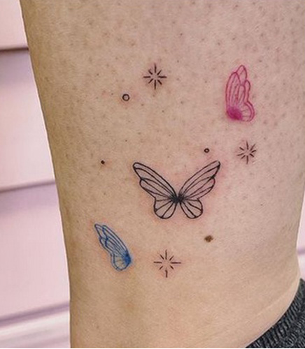 50 Pretty Butterfly Tattoo Designs for Women 2024