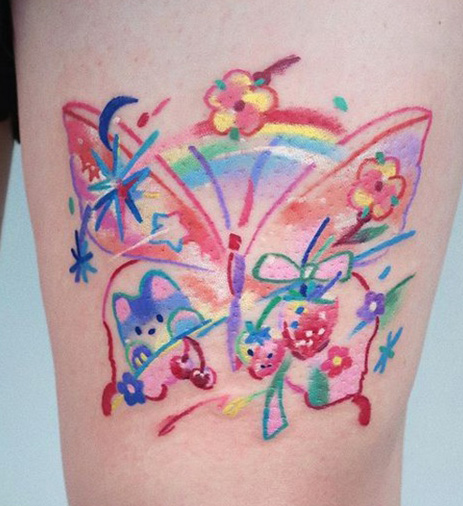 50 Pretty Butterfly Tattoo Designs for Women 2024