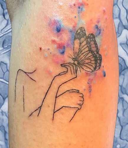 50 Pretty Butterfly Tattoo Designs for Women 2024