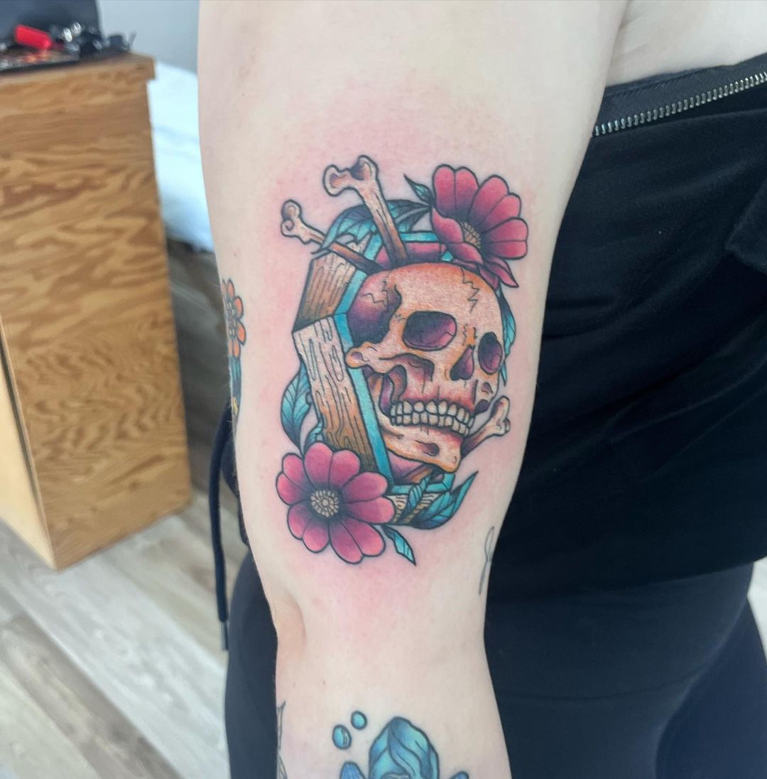 30+ Awesome Skull Tattoo Designs with Best Pictures