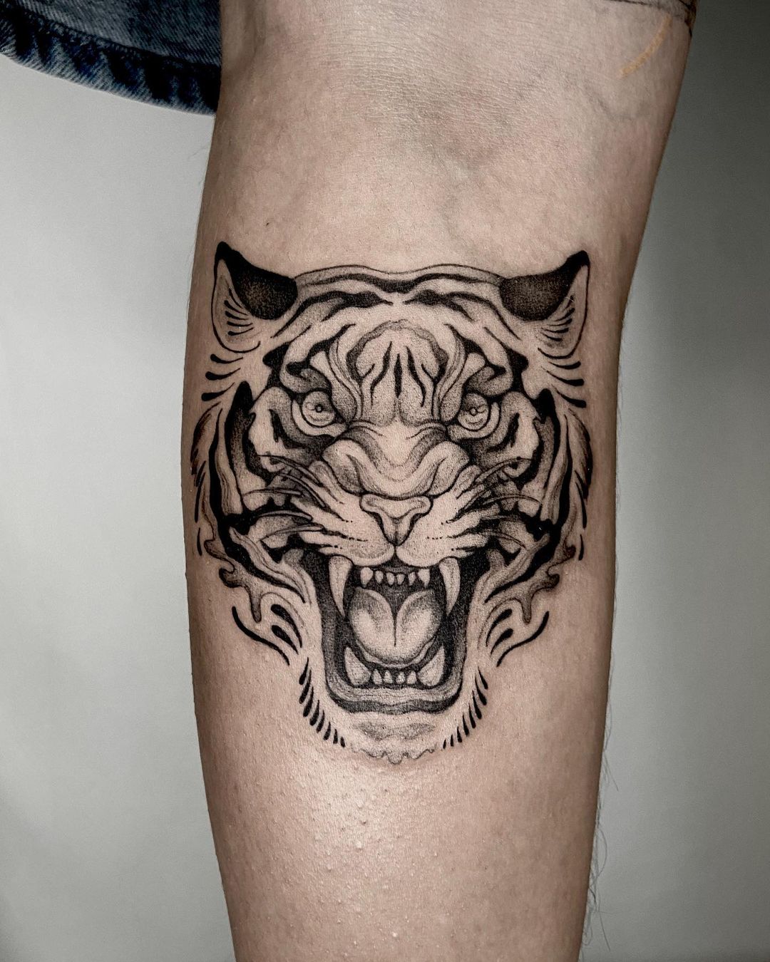 35 Eye Catching Calf Tattoo Designs to Inspire 2024