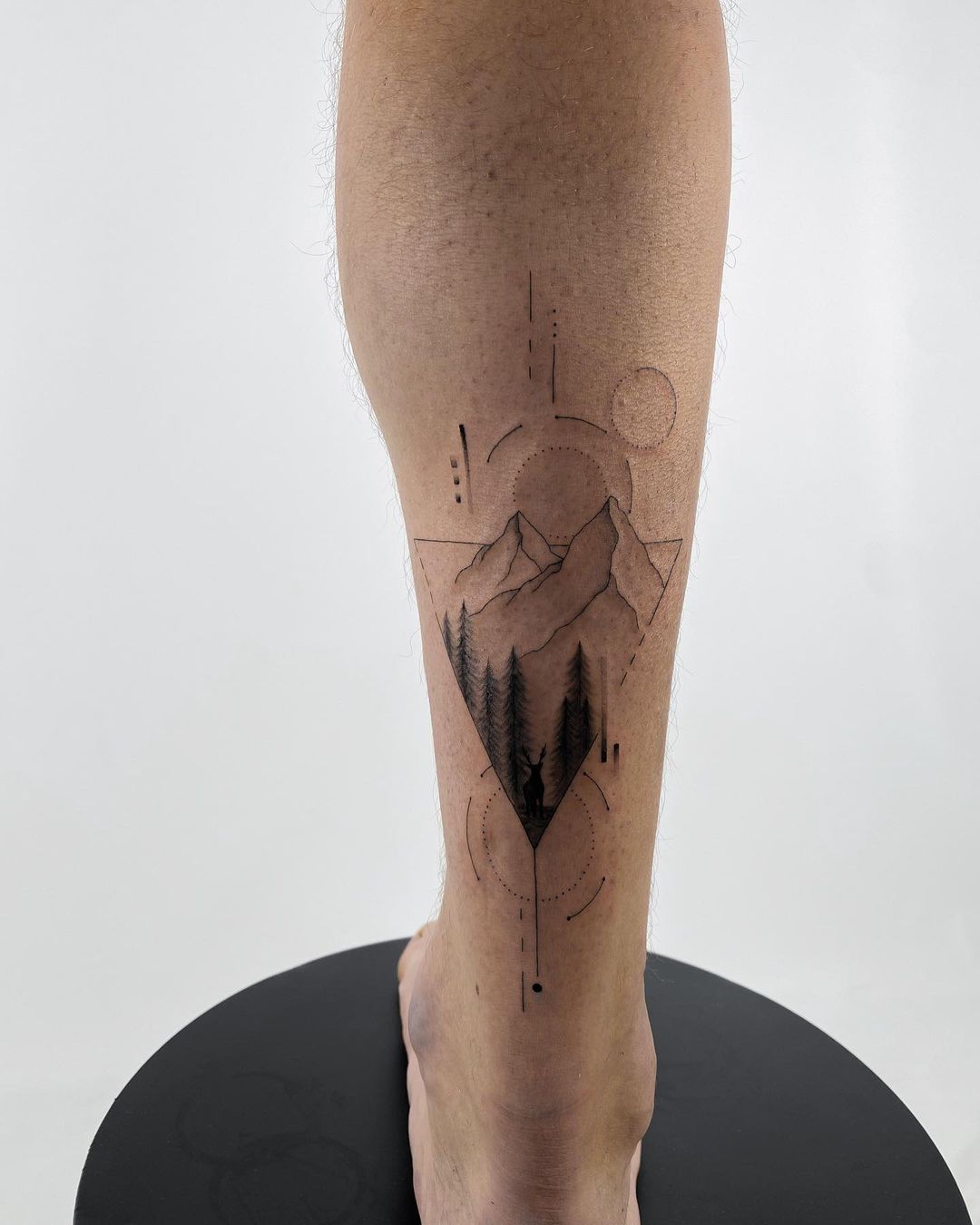 35 Eye Catching Calf Tattoo Designs to Inspire 2024