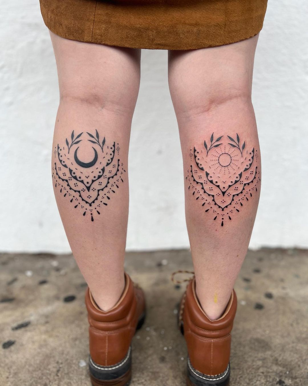 35 Eye Catching Calf Tattoo Designs to Inspire 2024
