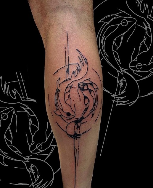 35 Eye Catching Calf Tattoo Designs to Inspire 2024