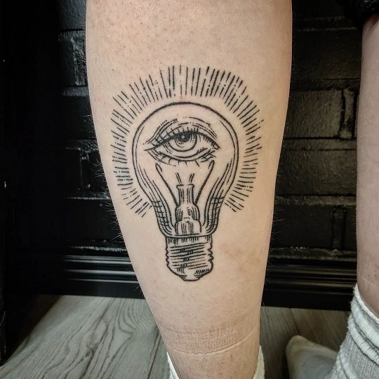 35 Eye Catching Calf Tattoo Designs to Inspire 2024