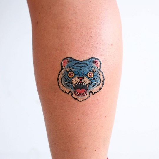 35 Eye Catching Calf Tattoo Designs to Inspire 2024