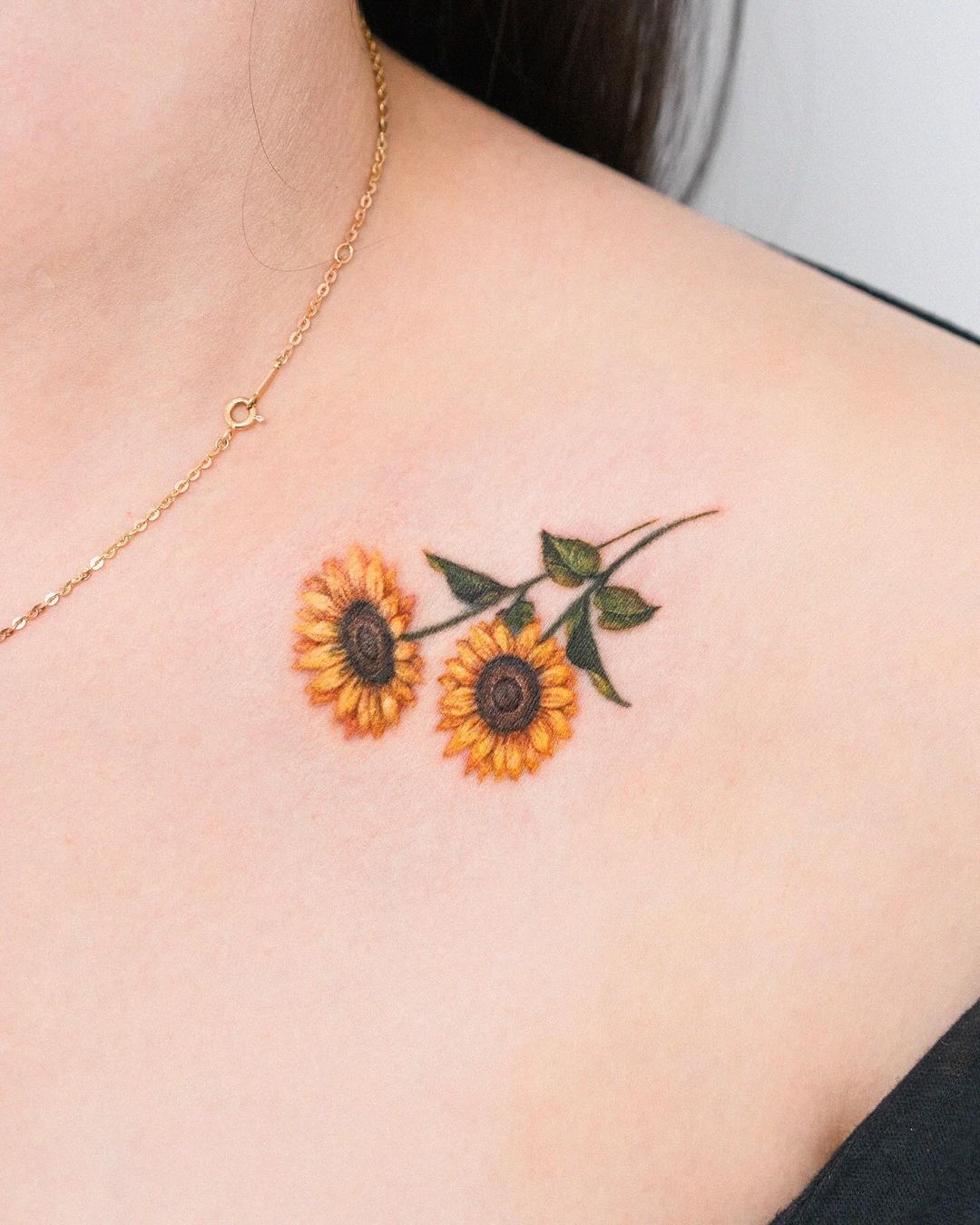 30 Stunning Sunflower Tattoo Designs to Brighten Your Skin
