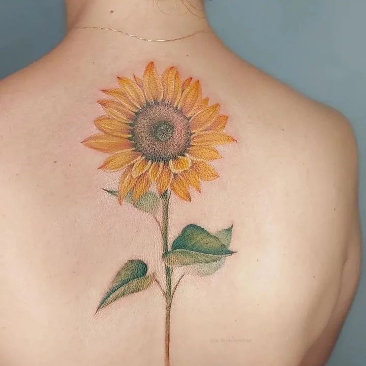 30 Stunning Sunflower Tattoo Designs to Brighten Your Skin