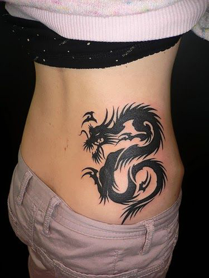 20+ Bold and Mystical Tribal Dragon Tattoo Designs