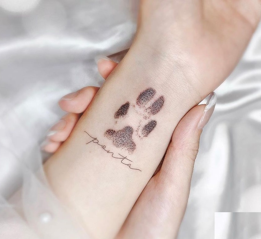 30+ Creative Paw Print Tattoo Designs with Meanings