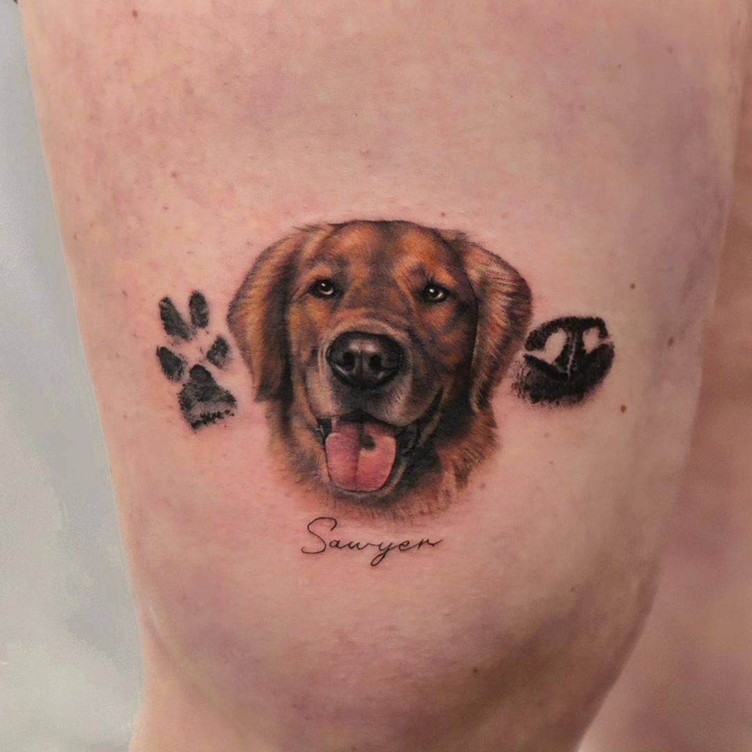 30+ Creative Paw Print Tattoo Designs with Meanings