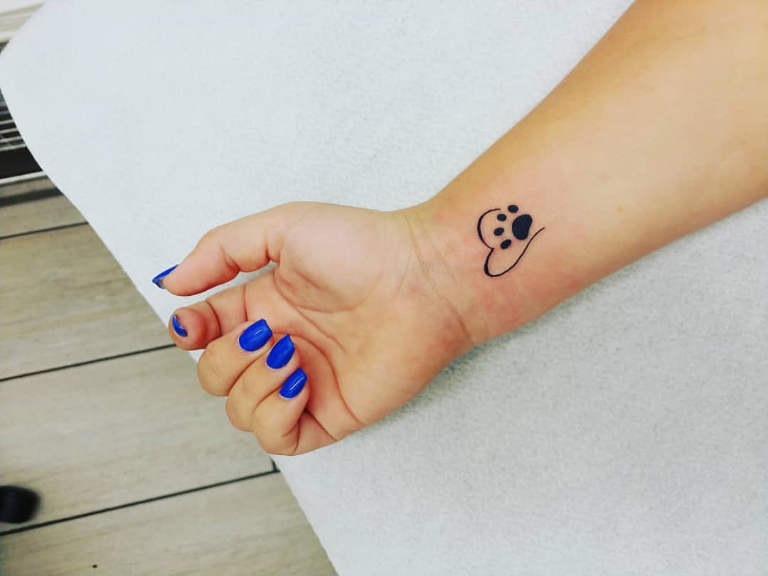 30+ Creative Paw Print Tattoo Designs with Meanings