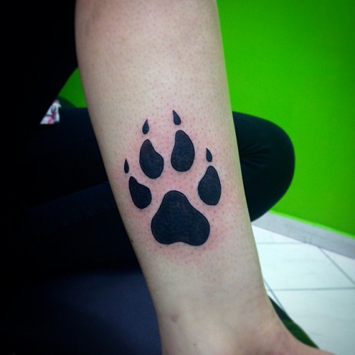30+ Creative Paw Print Tattoo Designs with Meanings