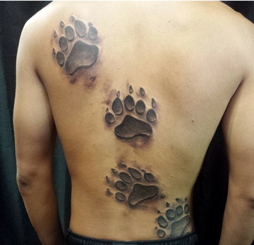 30+ Creative Paw Print Tattoo Designs with Meanings