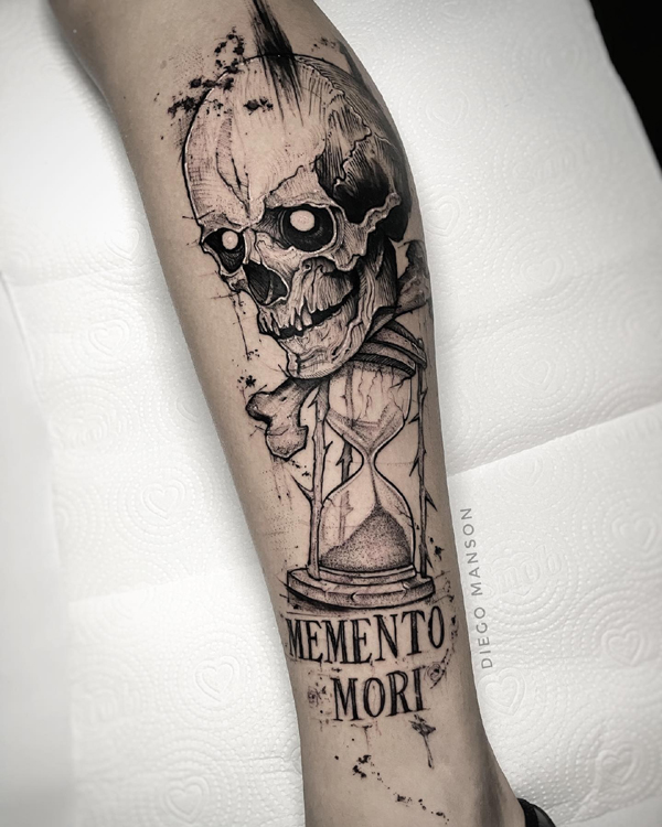 35 Memento Mori Tattoo Designs to Remember Life&#039;s Meaning