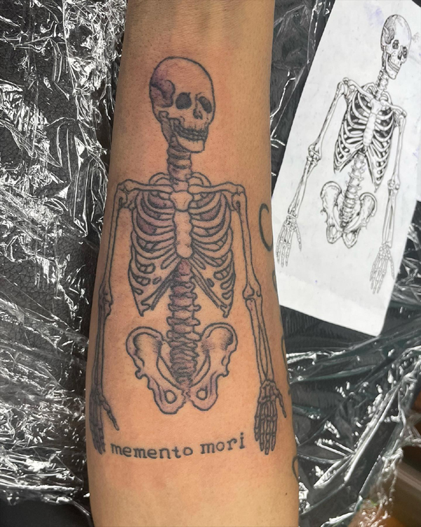 35 Memento Mori Tattoo Designs to Remember Life&#039;s Meaning
