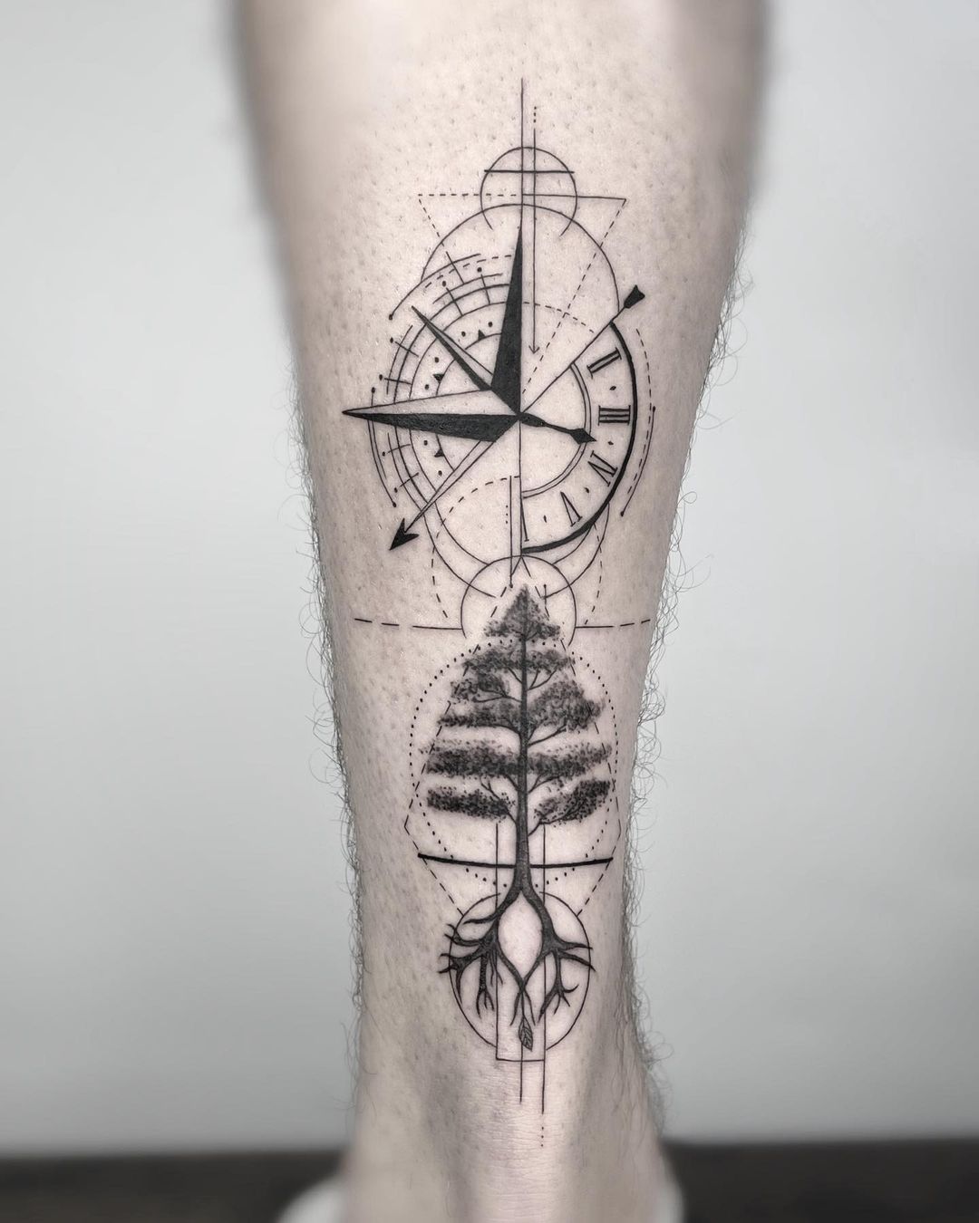 30+ Charming Compass Tattoo Designs Perfect for Every Story
