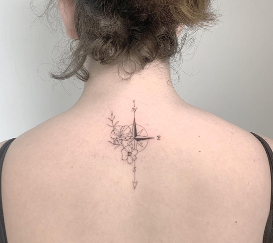 30+ Charming Compass Tattoo Designs Perfect for Every Story