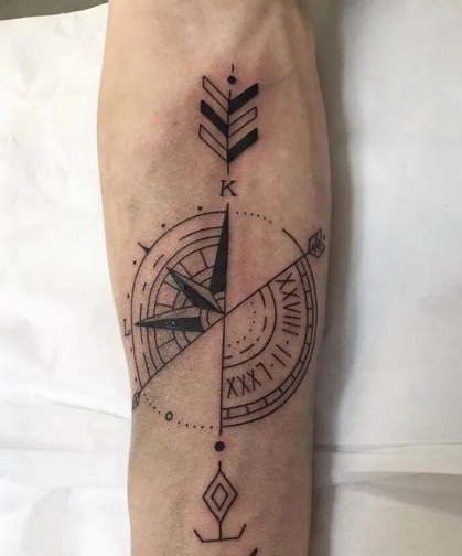 30+ Charming Compass Tattoo Designs Perfect for Every Story