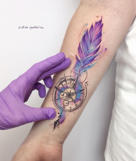 30+ Charming Compass Tattoo Designs Perfect for Every Story