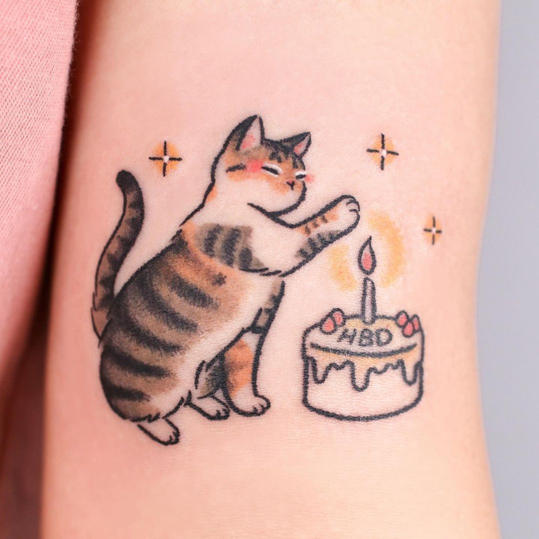 40 Unique Cat Tattoo Designs for Cat Lovers 2024