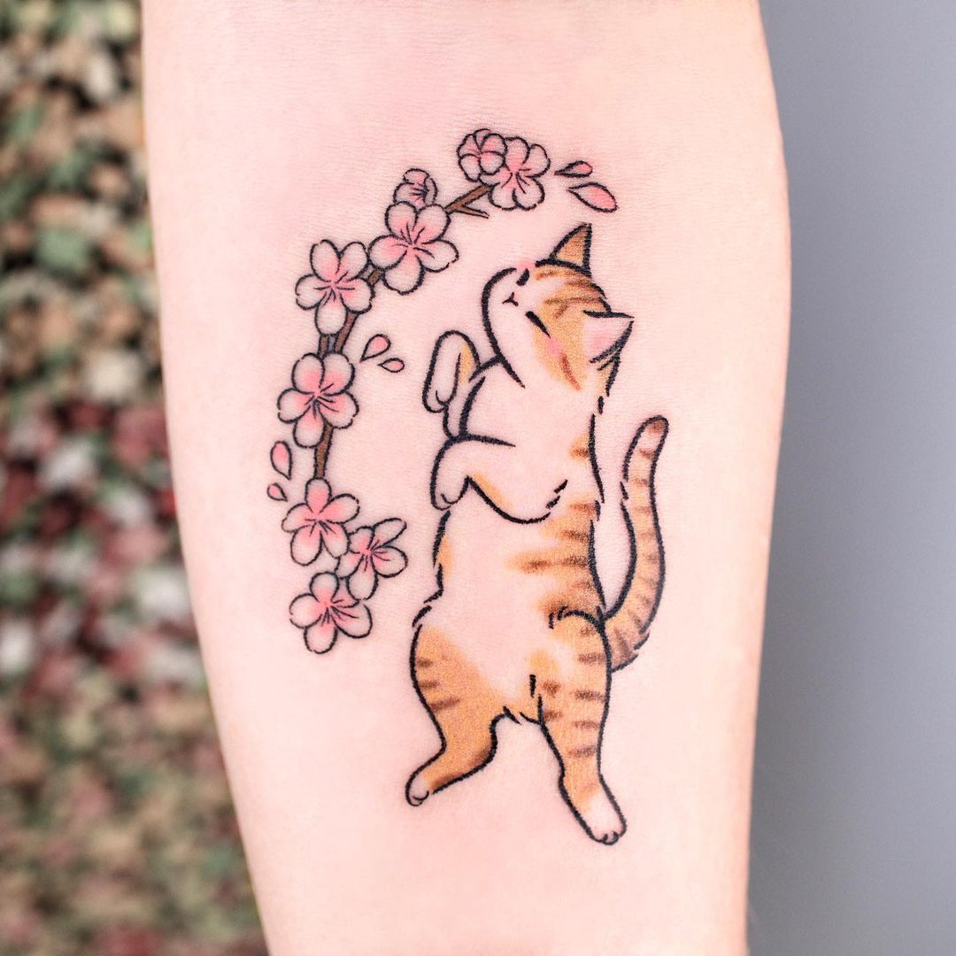 40 Unique Cat Tattoo Designs for Cat Lovers 2024