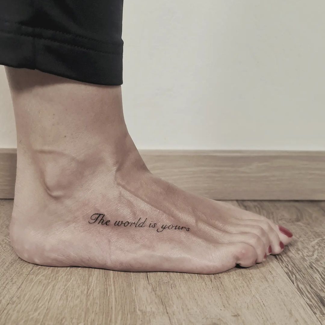 40 Meaningful Foot Tattoo Designs with Significance 2024