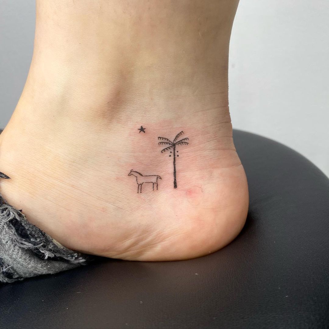 Top 25+ Ankle Tattoo Ideas for Men and Women 2024