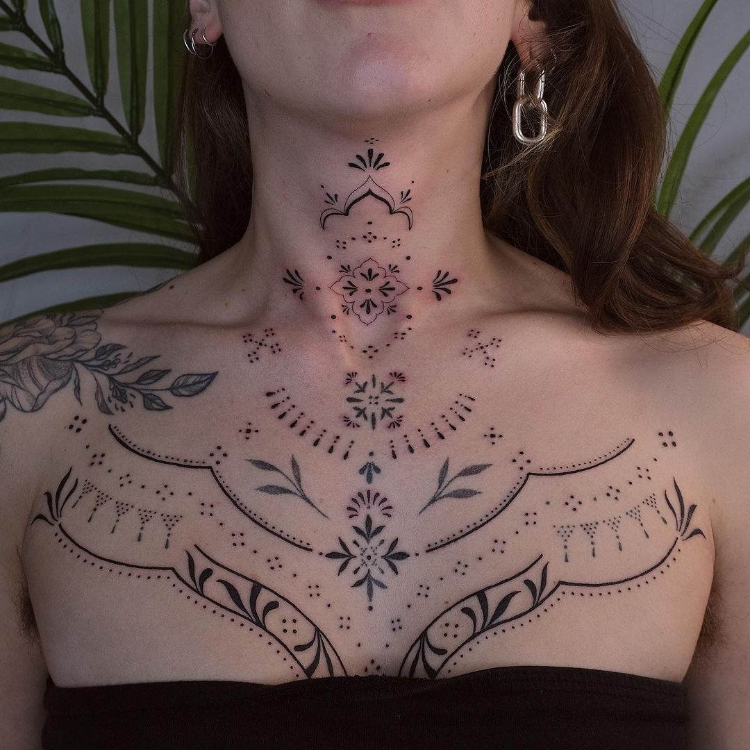 20+ Unique Chest Tattoo Designs for Men and Women