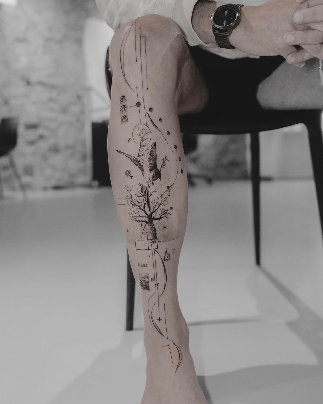 30+ Bold and Beautiful Leg Tattoo Designs You&#039;ll Love