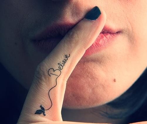 35+ Fantastic Finger Tattoo Designs Curated Just for You