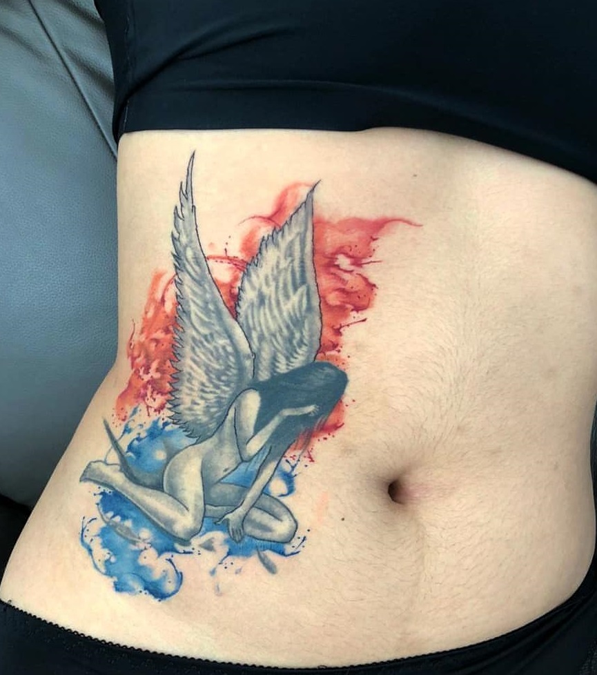 25+ Heavenly Angel Tattoo Designs for Divine Inspiration
