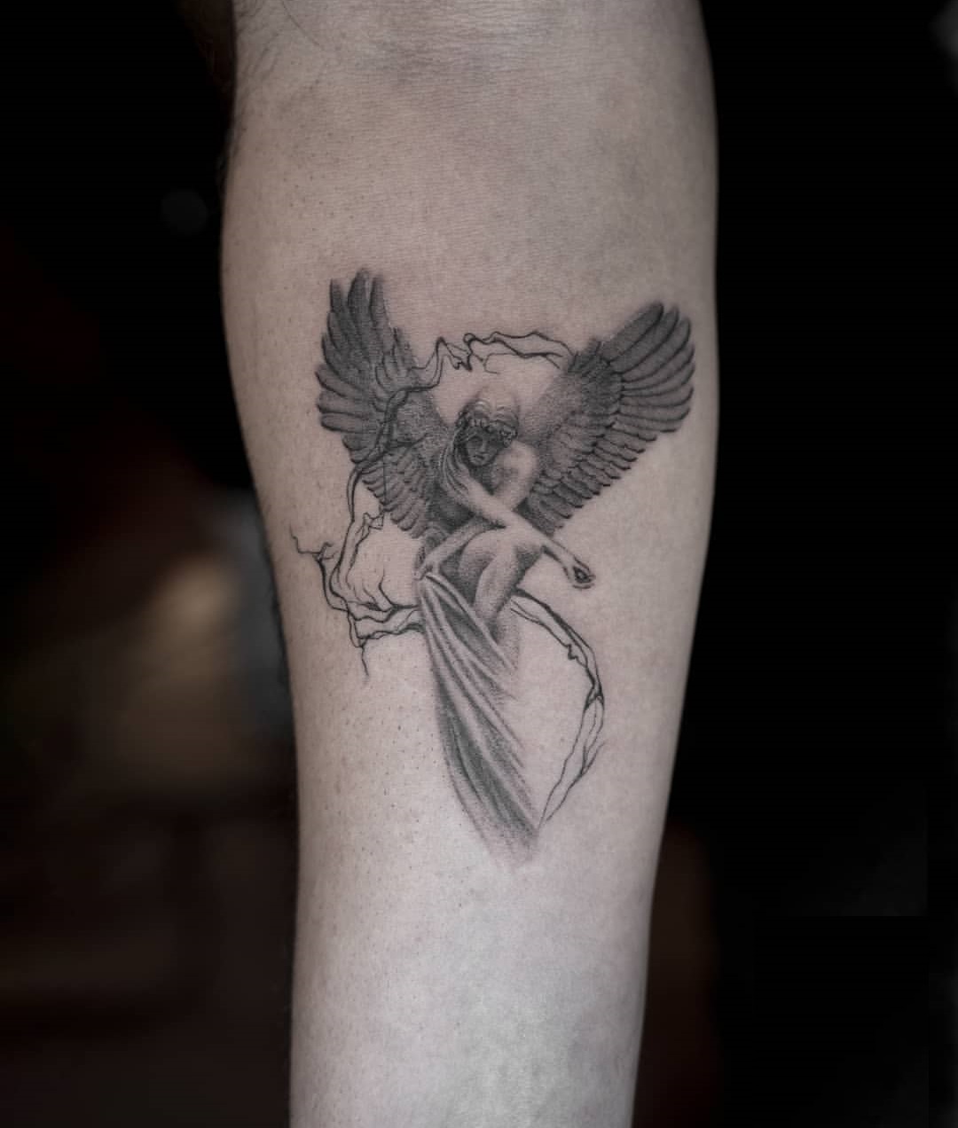 25+ Heavenly Angel Tattoo Designs for Divine Inspiration