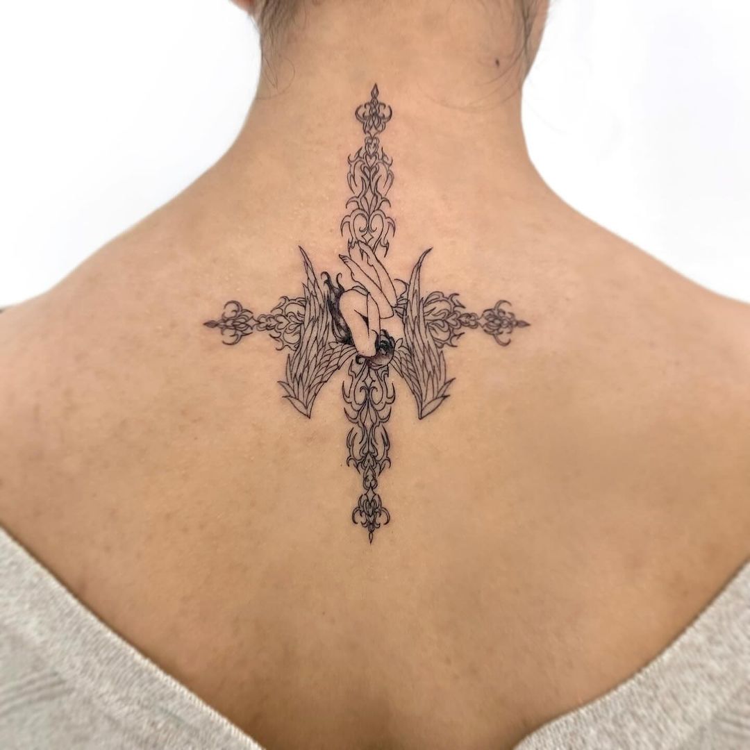 25+ Heavenly Angel Tattoo Designs for Divine Inspiration